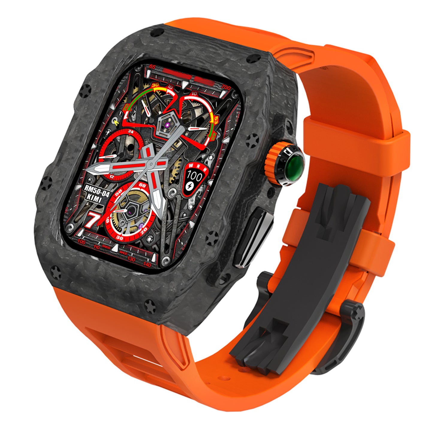 奢华款 Apple Watch 表壳 (44/45mm) – 祖母绿版