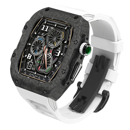 奢华款 Apple Watch 表壳 (44/45mm) – 祖母绿版