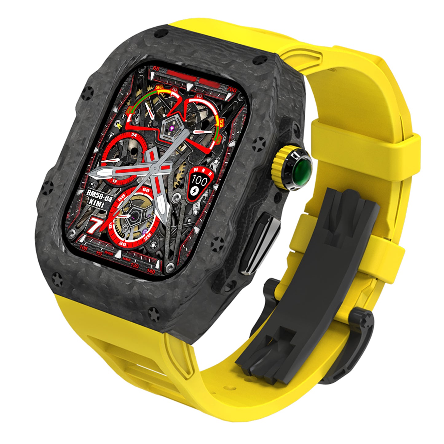 奢华款 Apple Watch 表壳 (44/45mm) – 祖母绿版
