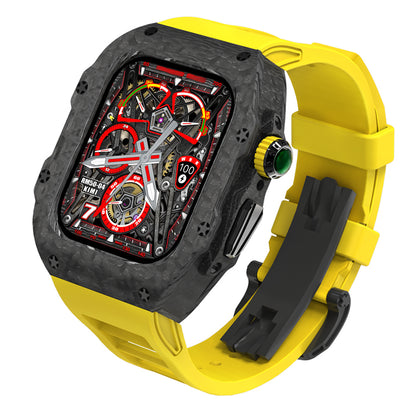 奢华款 Apple Watch 表壳 (44/45mm) – 祖母绿版