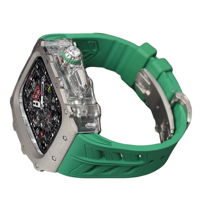 钛金属 Apple Watch 表壳 (44/45 毫米) – 拉丝金属版