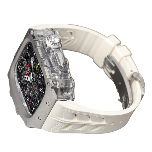 钛金属 Apple Watch 表壳 (44/45 毫米) – 拉丝金属版