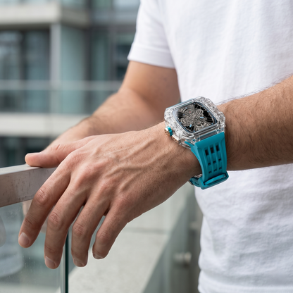 透明 Apple Watch 保护壳 (44/45mm) – 透明版