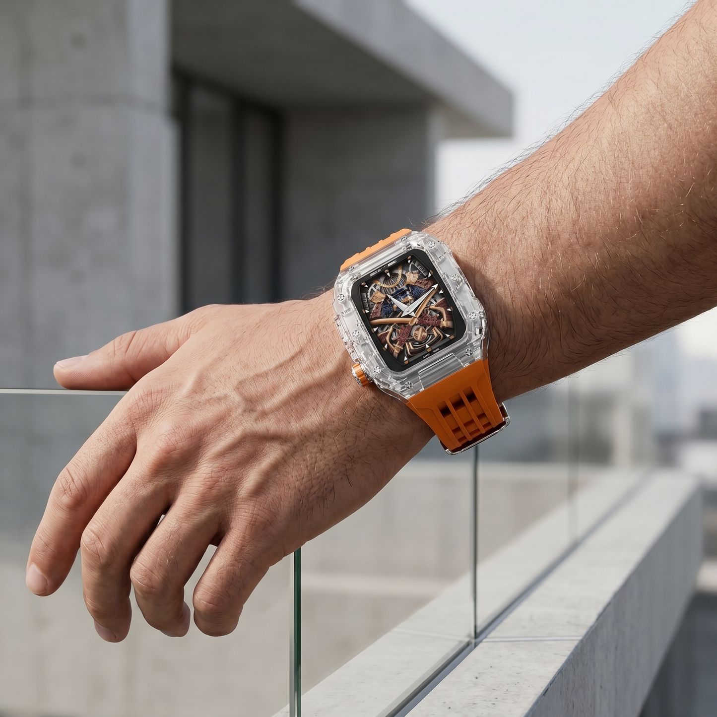 透明 Apple Watch 保护壳 (46 毫米) – 清澈版